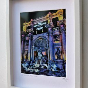 Las Vegas Caesar's Palace, Travel Series Limited Edition Framed Pop Culture